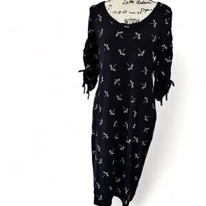 Noppies European Brand Maternity Firefly Sheath Dress 3/4 Sleeves Size M